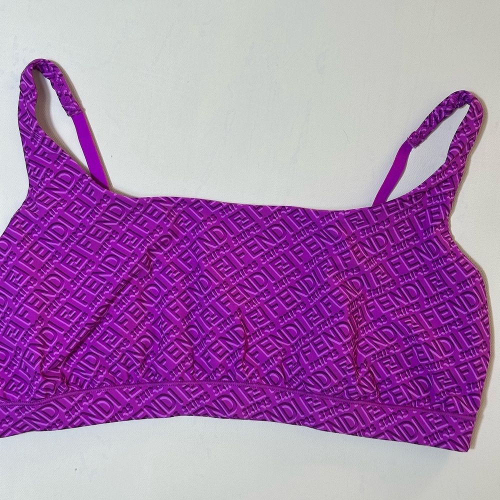 Fendi Purple Women's Bra